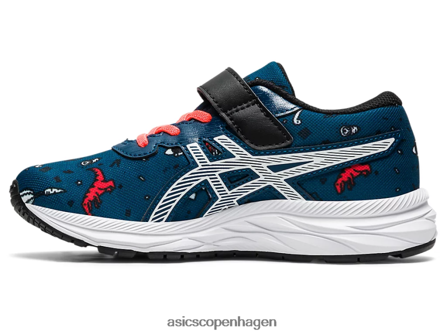 Asics pre excite 7 førskole mako blå/hvid Z206F64516