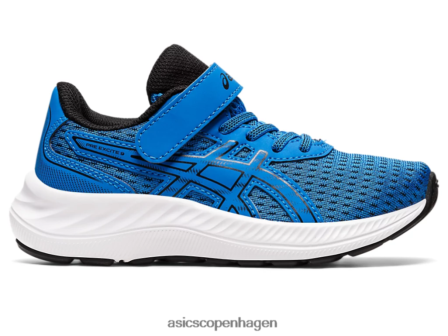 Asics pre excite 9 førskole elektrisk blå/sort Z206F64339