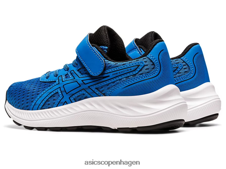 Asics pre excite 9 førskole elektrisk blå/sort Z206F64339