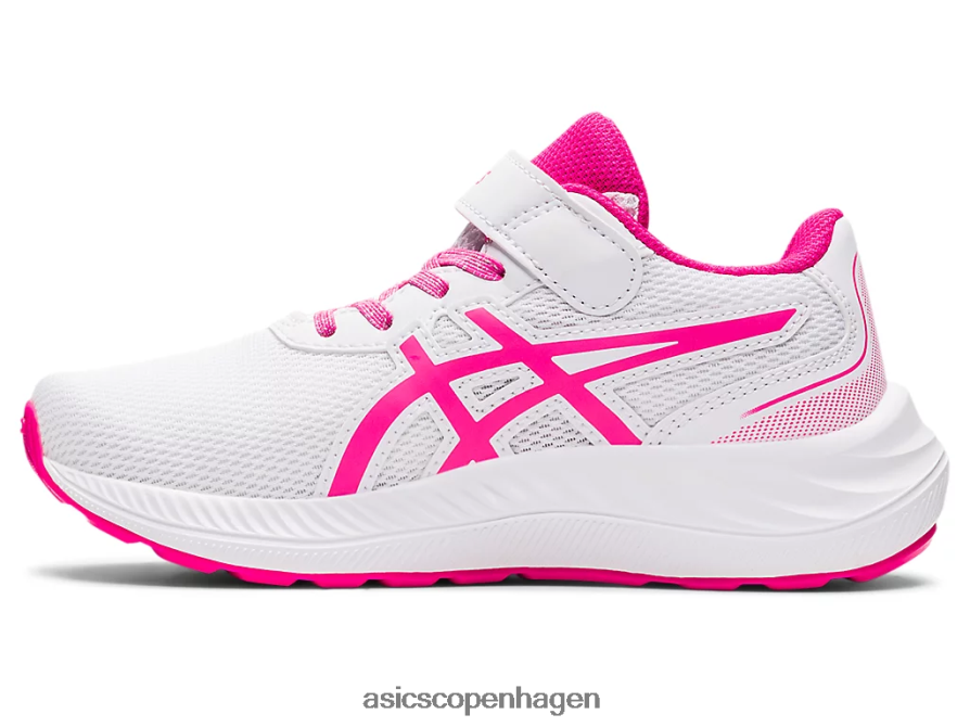 Asics pre excite 9 førskole hvid/pink glo Z206F64465