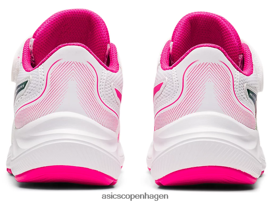 Asics pre excite 9 førskole hvid/pink glo Z206F64465