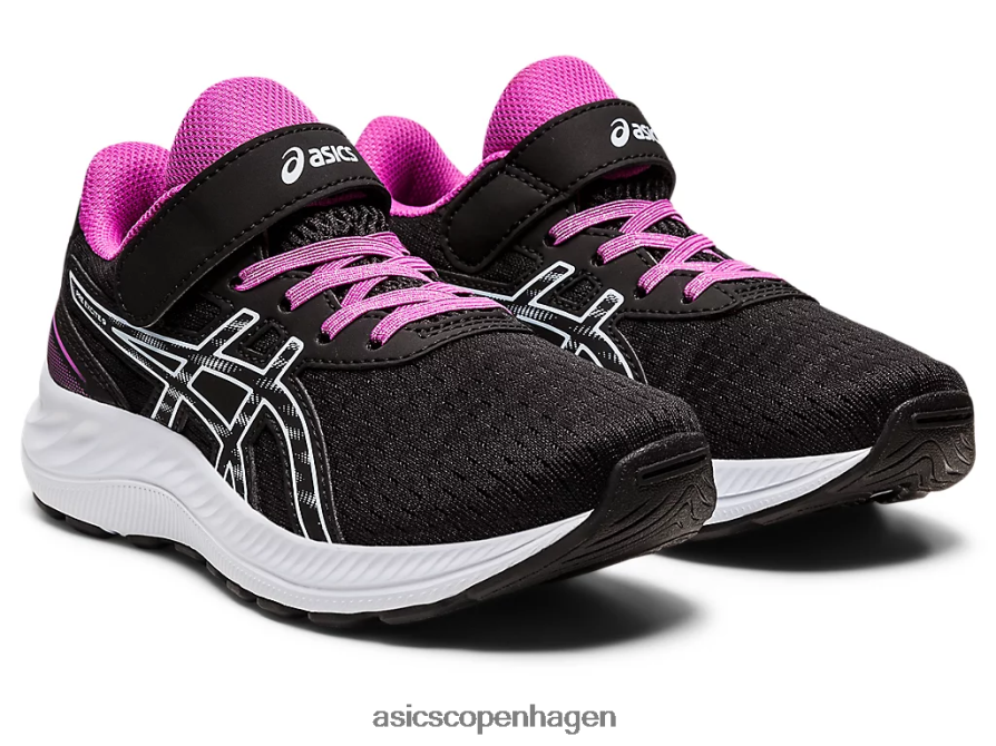Asics pre excite 9 førskole sort/blød himmel Z206F64361