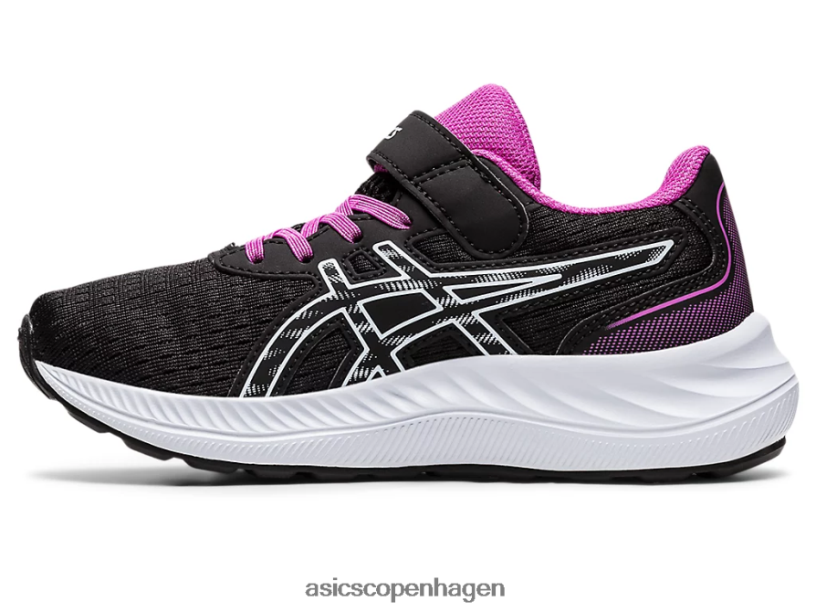 Asics pre excite 9 førskole sort/blød himmel Z206F64361