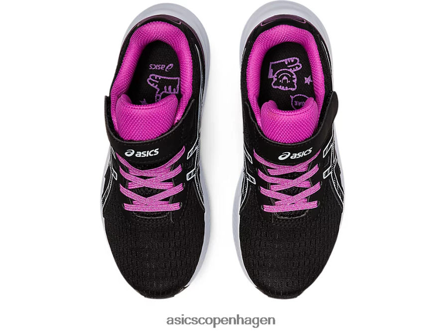 Asics pre excite 9 førskole sort/blød himmel Z206F64361