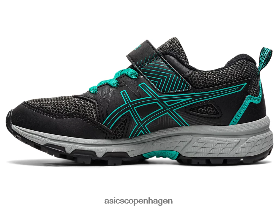 Asics pre venture 8 førskole sort/baltisk juvel Z206F64497