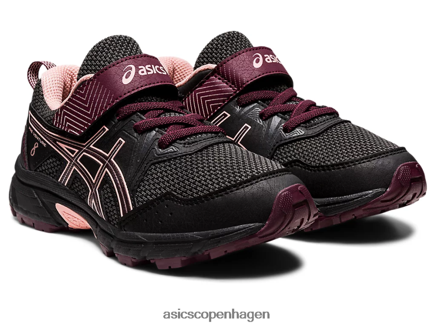 Asics pre venture 8 førskole sort/dyb mars Z206F64379