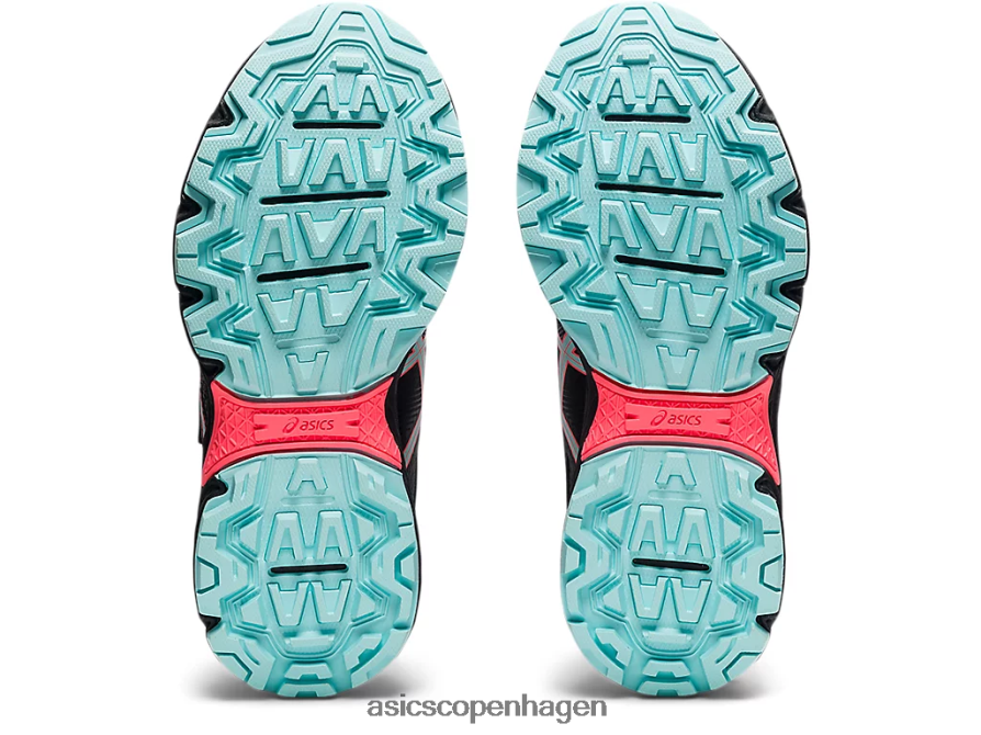 Asics pre venture 8 førskole sort/klar blå Z206F64501