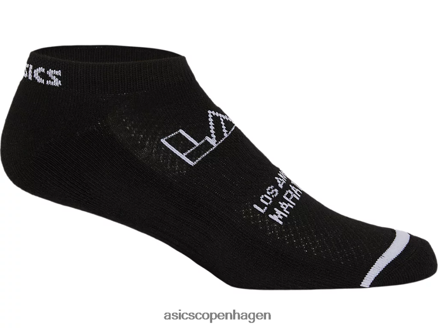 Asics pude lav 3-pak lam sort/hvid/grå Z206F61369