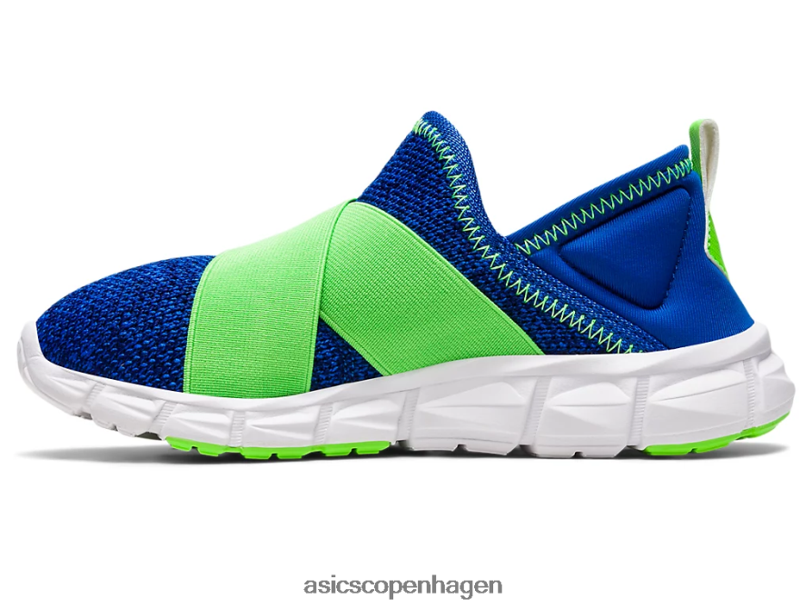 Asics quantum lyte slip-on førskole illusion blå/grøn gekko Z206F64437