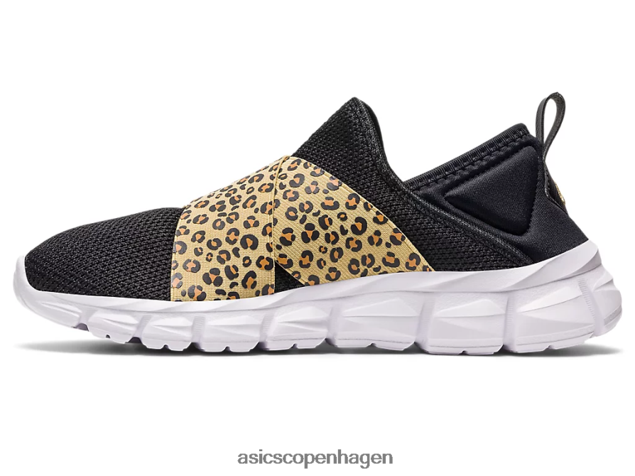 Asics quantum lyte slip-on sort/sand Z206F63112