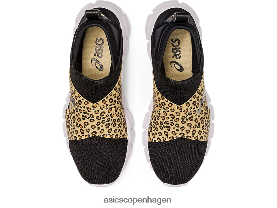 Asics quantum lyte slip-on sort/sand Z206F63112