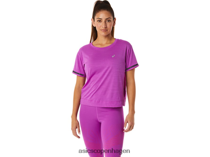 Asics race crop top orkidé Z206F63036