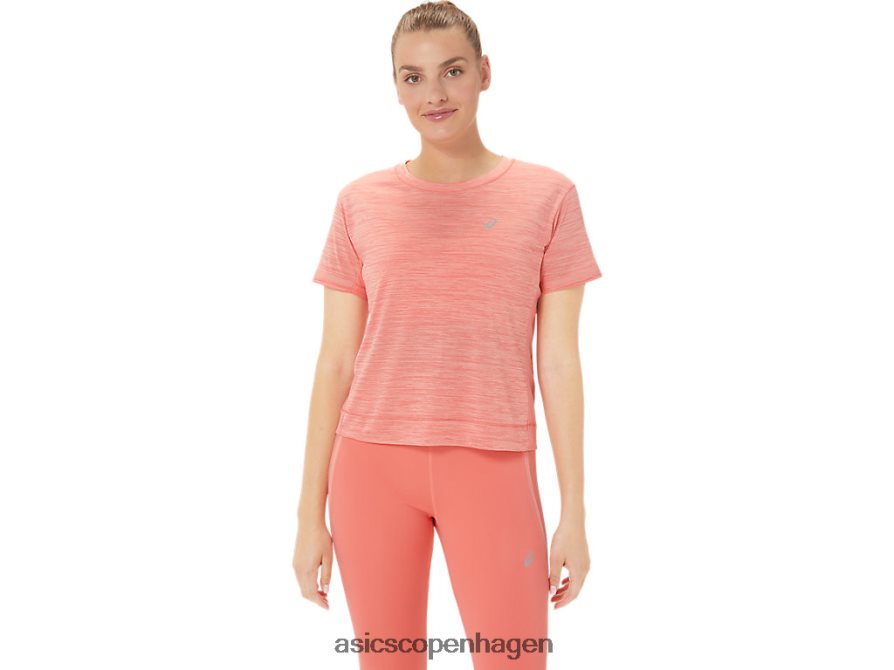 Asics race crop top papaya/guava Z206F62238