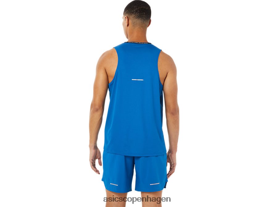 Asics race singlet fransk blå/sø kørsel Z206F61404