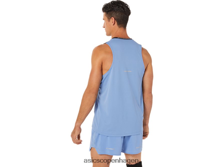 Asics race singlet performance sort/blå harmoni Z206F61332