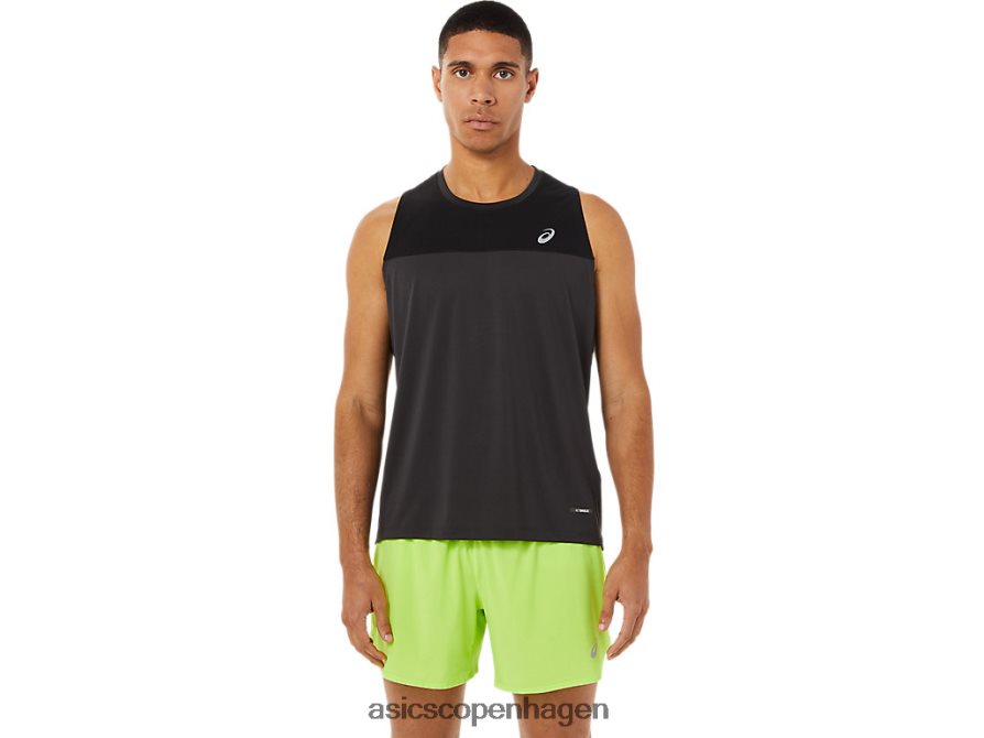 Asics race singlet ydeevne sort/grafitgrå Z206F61393