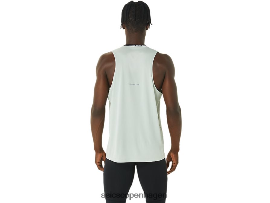 Asics race singlet ydeevne sort/lys salvie Z206F6375