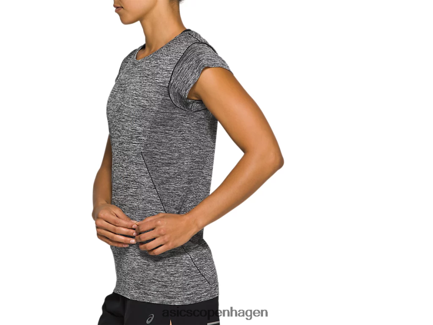 Asics race sømløs kortærmet top ydeevne sort Z206F64126