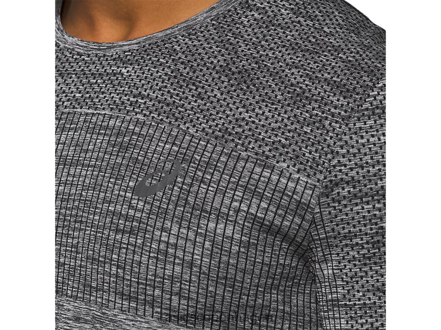 Asics race sømløse lange ærmer ydeevne sort Z206F62048