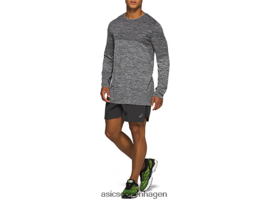 Asics race sømløse lange ærmer ydeevne sort Z206F62048