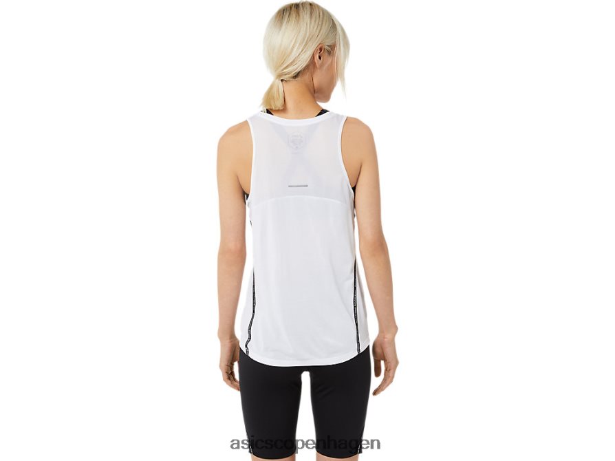 Asics race tank strålende hvid Z206F63331