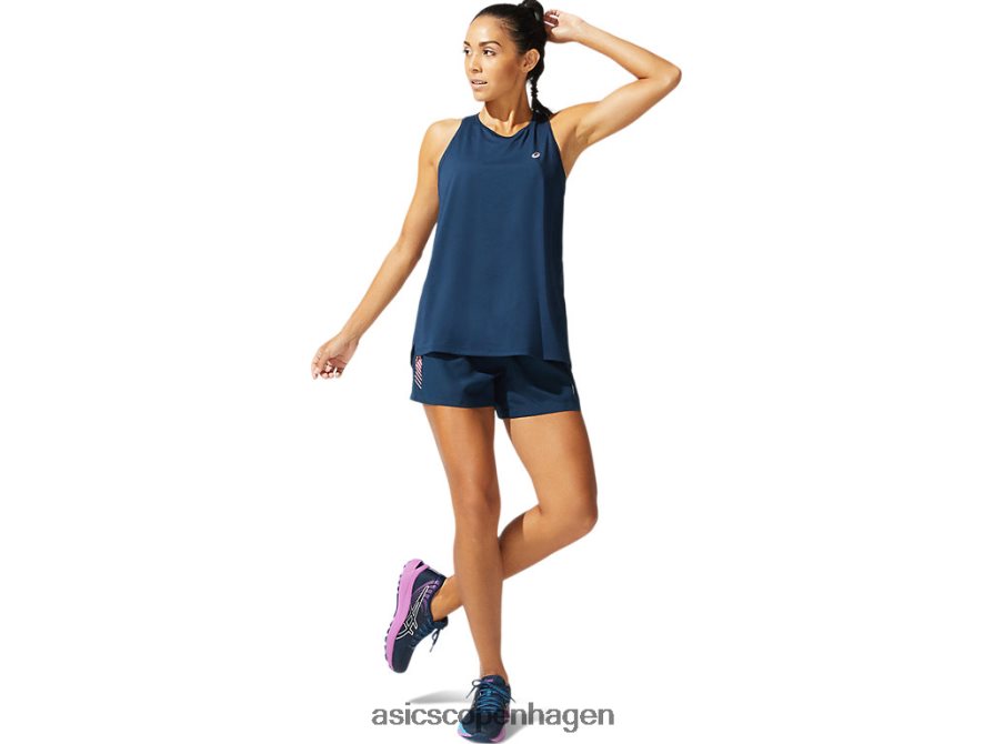 Asics race ærmeløs fransk blå Z206F64078