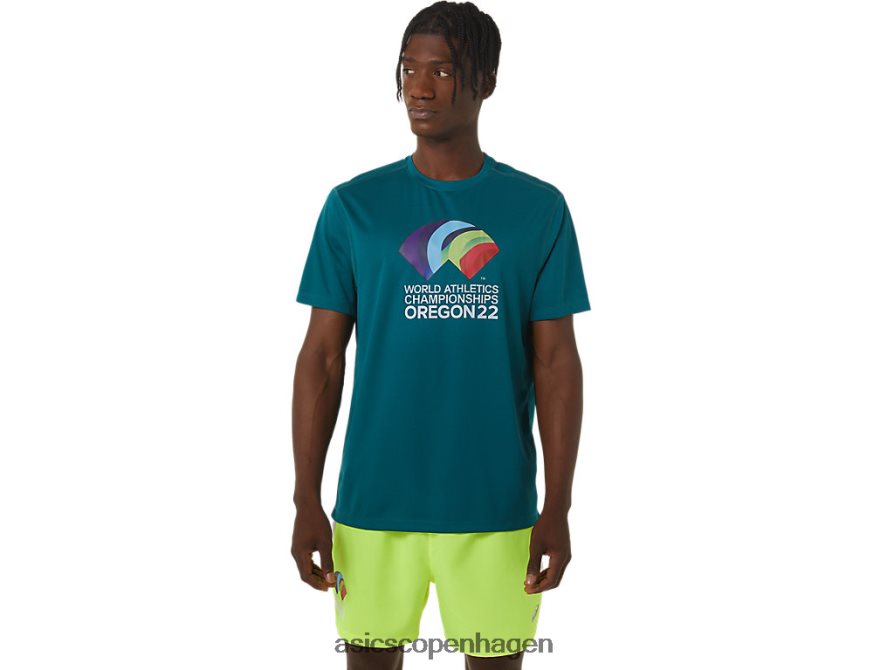 Asics ready-set ii kortærmet wch fløjlsfyr Z206F61235