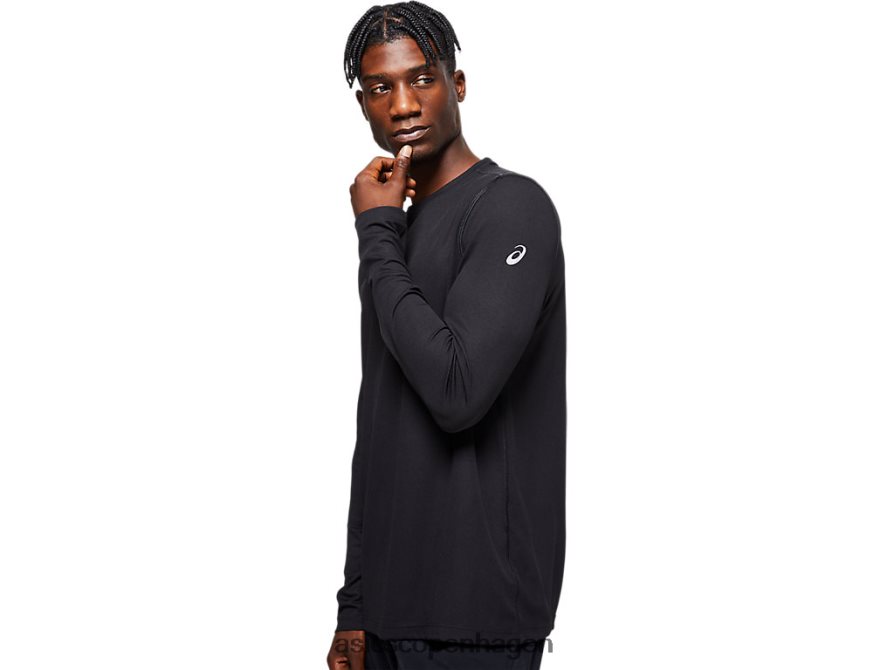 Asics ready-set ii langærmet ydeevne sort Z206F6842