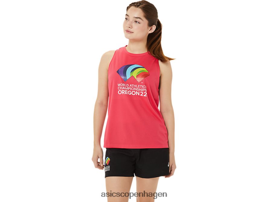 Asics ready-set ii singlet wch pixel pink Z206F63218