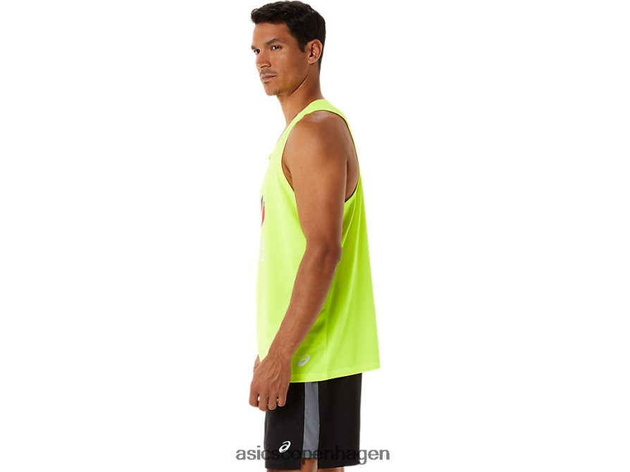 Asics ready-set ii singlet wch sikkerhedsgul Z206F61290