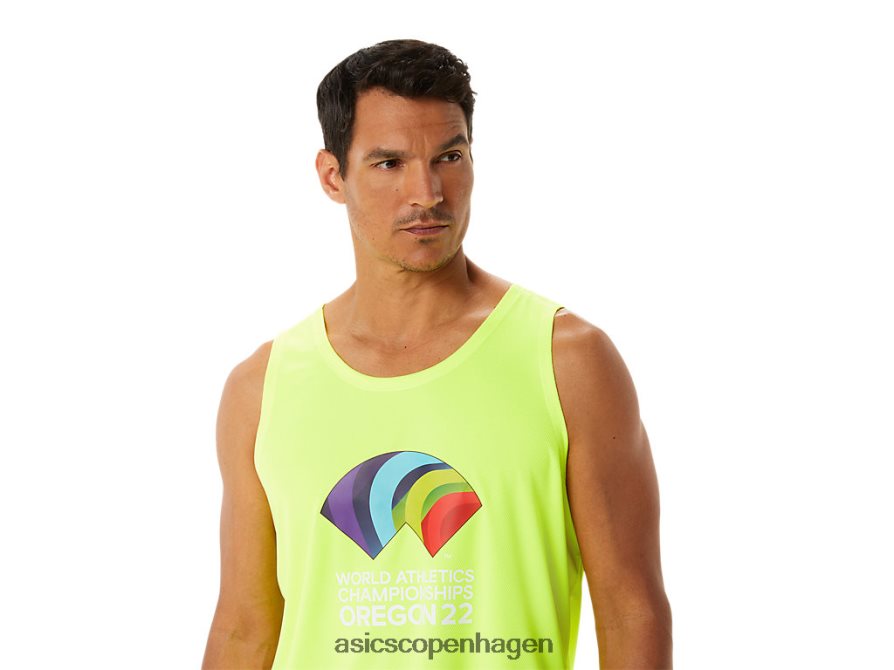 Asics ready-set ii singlet wch sikkerhedsgul Z206F61290