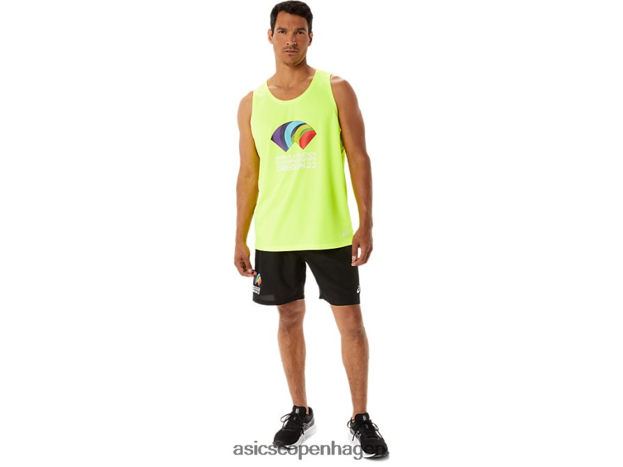 Asics ready-set ii singlet wch sikkerhedsgul Z206F61290