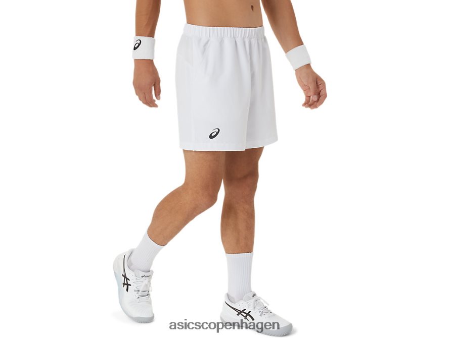 Asics ret 7 kort sagt strålende hvid Z206F6394