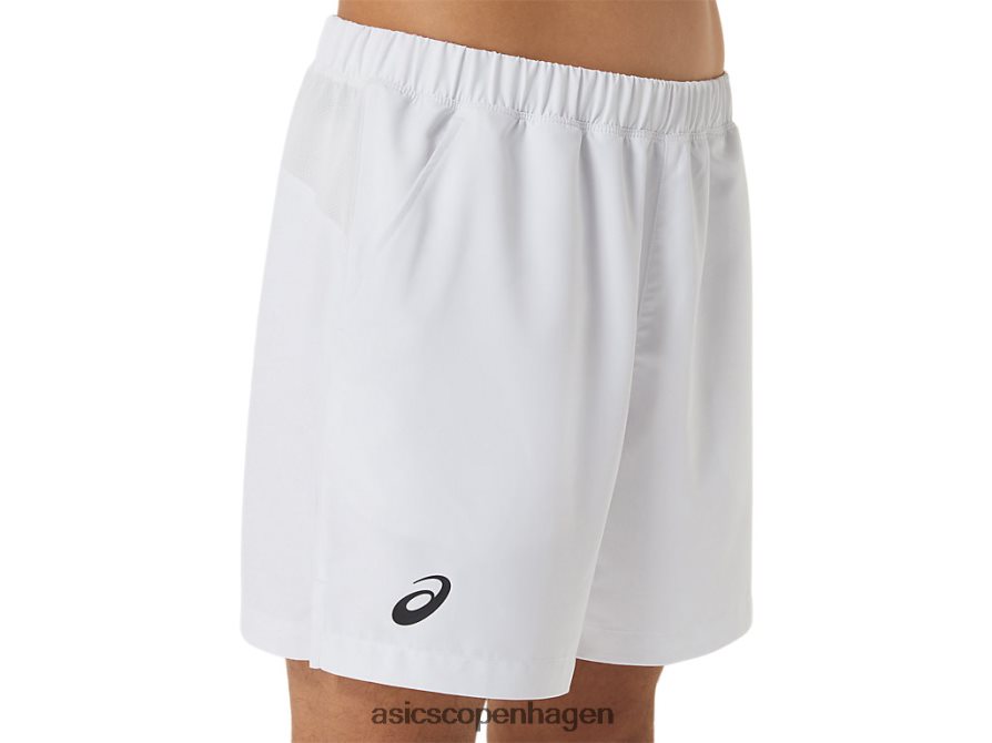 Asics ret 7 kort sagt strålende hvid Z206F6394