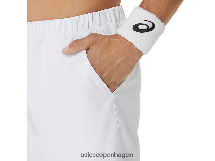 Asics ret 7 kort sagt strålende hvid Z206F6394