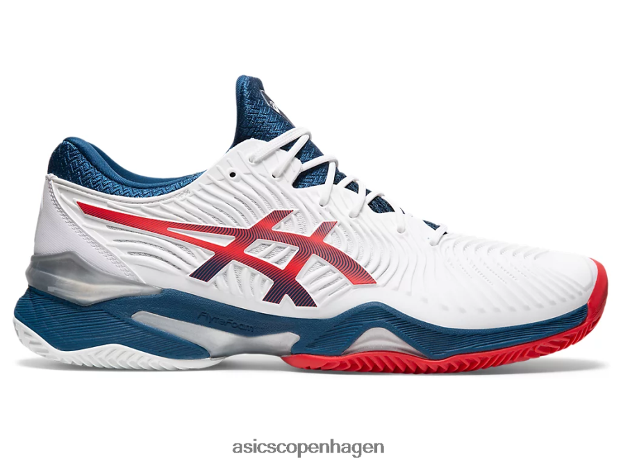 Asics ret ff 2 ler hvid/mako blå Z206F61995