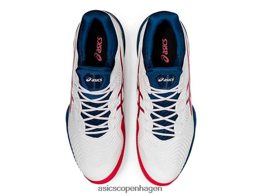 Asics ret ff 2 ler hvid/mako blå Z206F61995