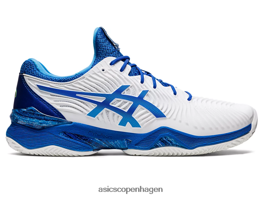 Asics ret ff novak ler hvid/tunblå Z206F61003