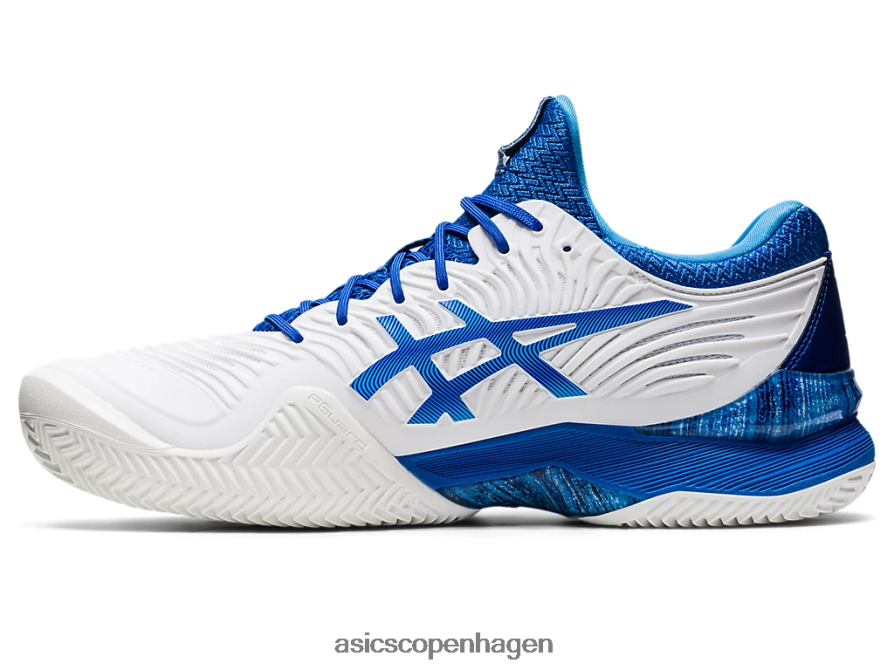 Asics ret ff novak ler hvid/tunblå Z206F61003