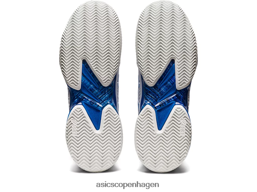 Asics ret ff novak ler hvid/tunblå Z206F61003