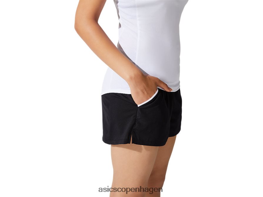 Asics ret kort ydeevne sort Z206F63809
