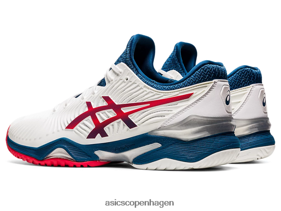 Asics retten ff 2 hvid/mako blå Z206F6880