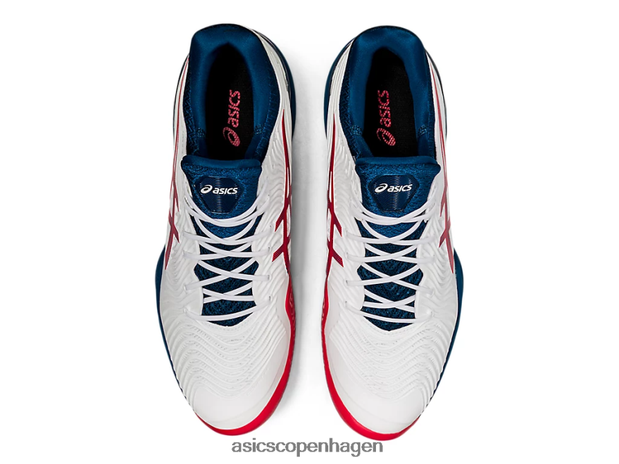 Asics retten ff 2 hvid/mako blå Z206F6880