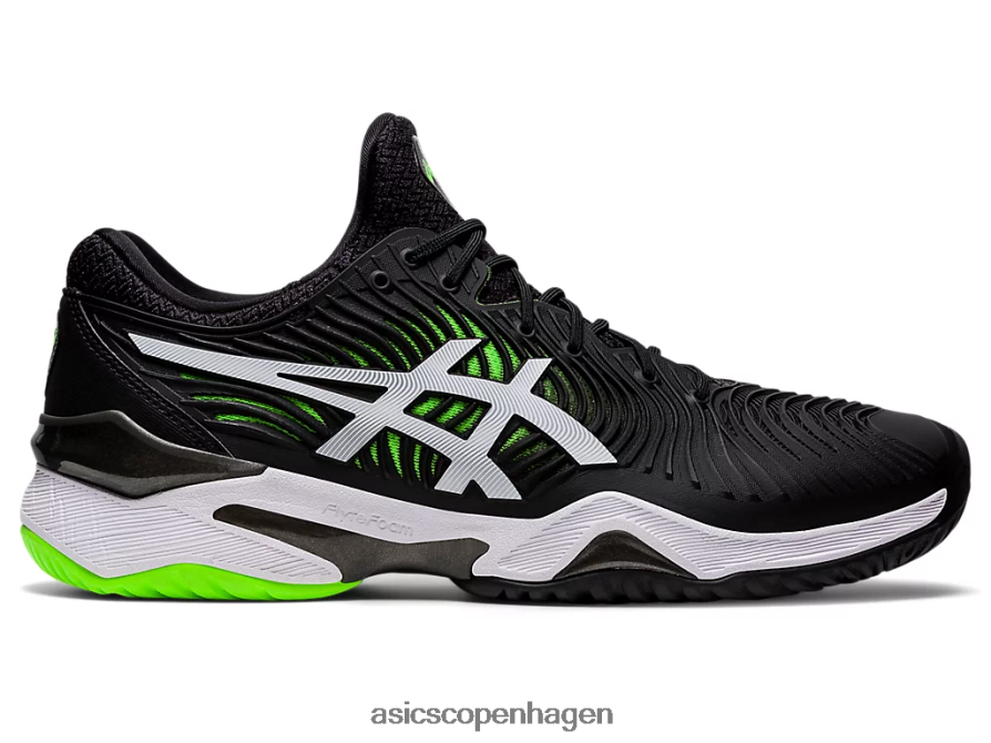 Asics retten ff 2 sort/grøn gekko Z206F61166
