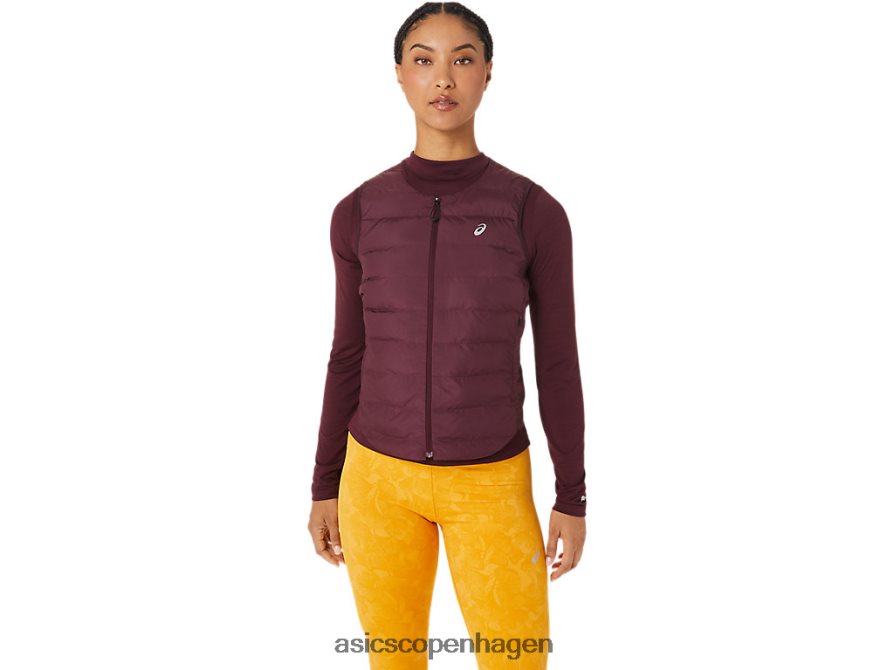 Asics runkoyo polstret vest dybe mars Z206F62801