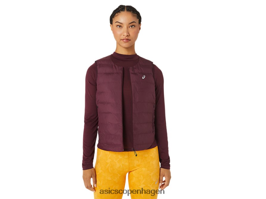 Asics runkoyo polstret vest dybe mars Z206F62801