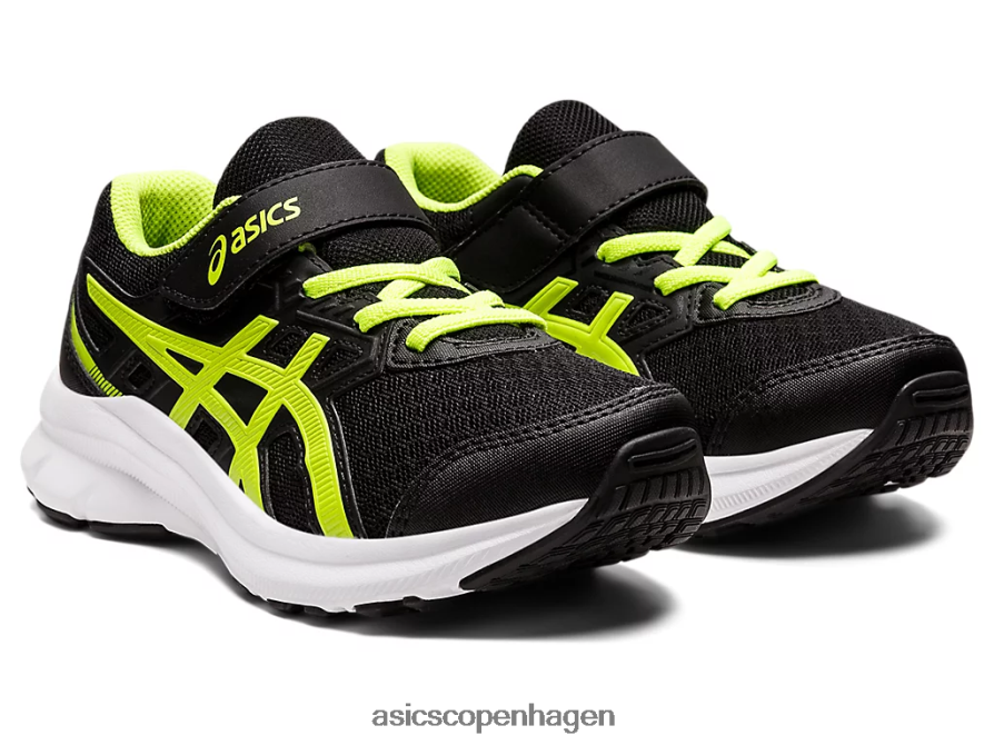 Asics ryk 3 førskole sort/farlig grøn Z206F64529