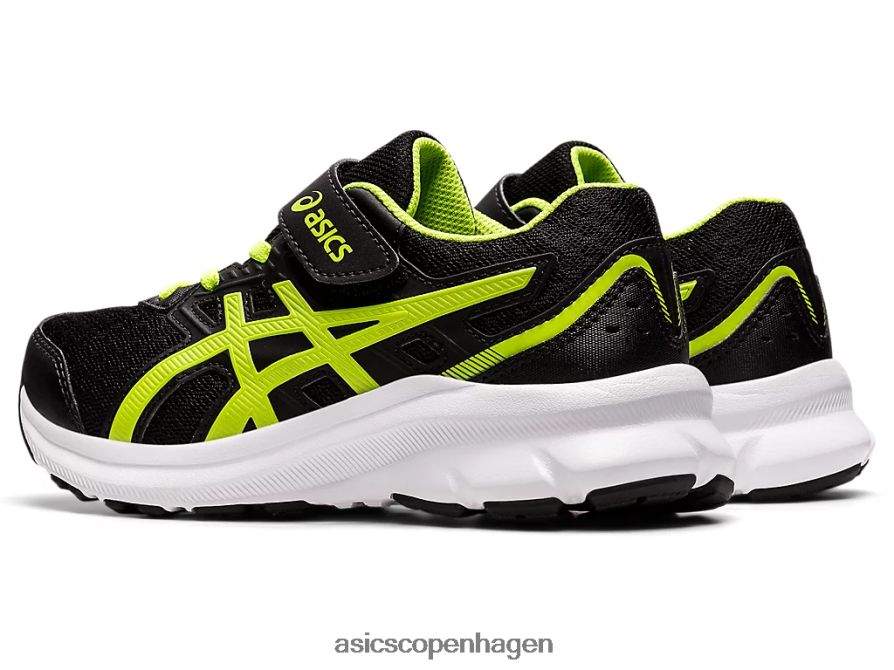 Asics ryk 3 førskole sort/farlig grøn Z206F64529