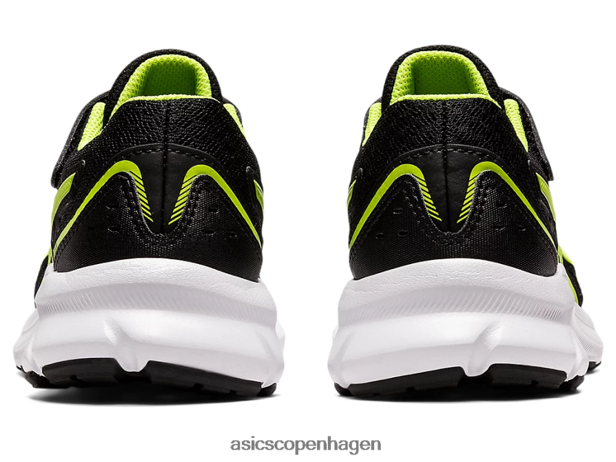 Asics ryk 3 førskole sort/farlig grøn Z206F64529