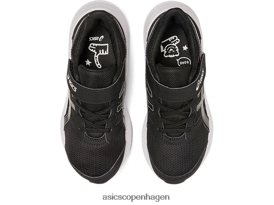 Asics ryk 4 førskole sort hvid Z206F64262